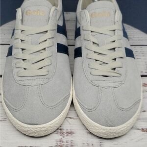 Gola | EUC Gray Suede Specialist Retro Sneakers  Men's Size 8
